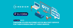 Cinedigm Utilizes BuyDRM's KeyOS MultiKey Service For Their Standalone OTT Video Service