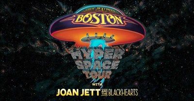 Boston Welcomes Joan Jett & The Blackhearts Aboard The 2017 Hyper Space Tour New Concert Dates Announced