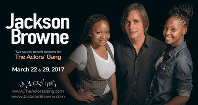 Jackson Browne To Perform Two Special Benefit Concerts For The Actors' Gang Theatre On March 22 & 29, 2017