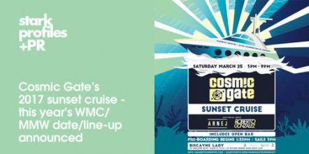 Cosmic Gate's 2017 Sunset Cruise - This Year's WMC Dates Announced