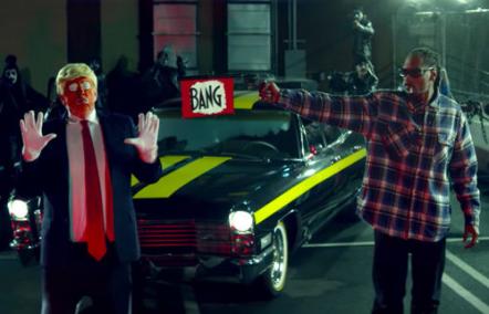 Snoop Dogg Shoots Fake-President Trump In New Video 'Lavender'
