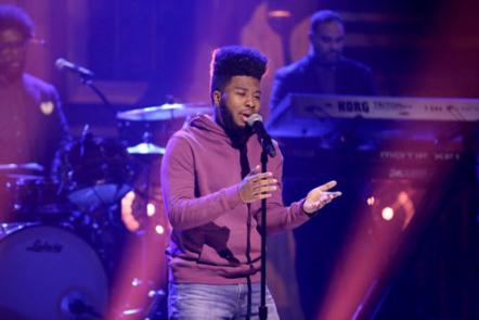 Khalid Performs "Location" With The Roots On The Tonight Show