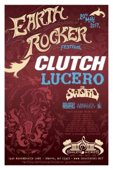Clutch Announce First Annual Earth Rocker Festival At Shiley Acres In Inwood, WV