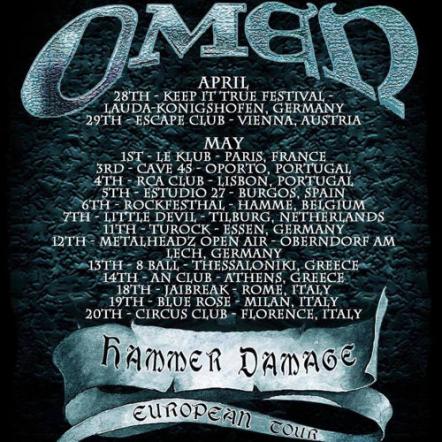 Epic Death - Drummer Reece Stanley Joins Omen On Tour!