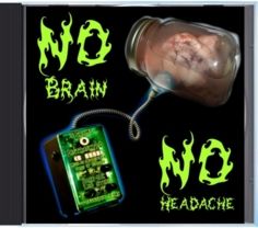 Gnarled Rock Fustigates The Listener On Brand-New "No Brain No Headache" Compilation CD
