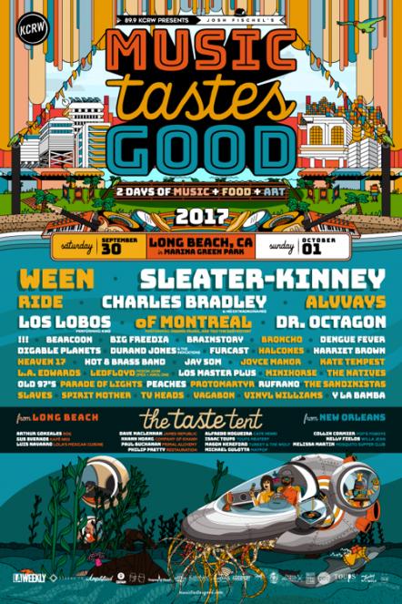 Music Tastes Good 2017 Lineup Announced; Tickets On Sale Next Friday, May 12