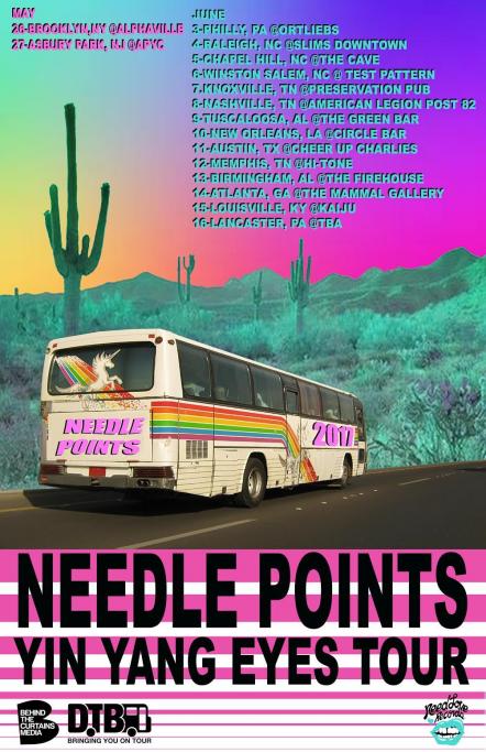 Needle Points Yin Yang Eyes Spring Tour Kicks Off May 26th!