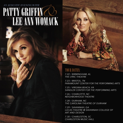 Lee Ann Womack & Patty Griffin Embark On Joint Tour, "An Acoustic Evening With Patty Griffin & Lee Ann Womack" In July