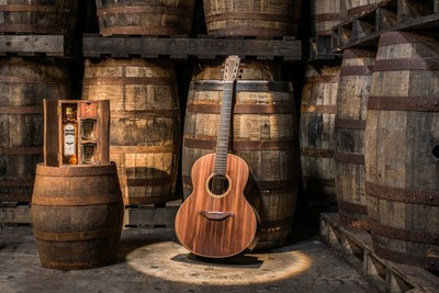 Bushmills Irish Whiskey And Lowden Guitars Launch Limited Edition Guitar Made From Whiskey Barrels And Ancient Bog Oak