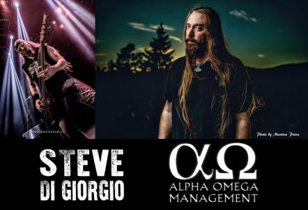 Testament's Steve Di Giorgio Signs Worldwide Artist Deal With Alpha Omega Management!