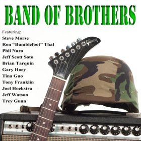 Award Winning Guitarist Brian Tarquin's "Band Of Brothers" Album To Benefit Veterans Ft. Steve Morse, Trey Gunn, Bumblefoot, Jeff Scott Soto, Gary Hoey, Jeff Watson