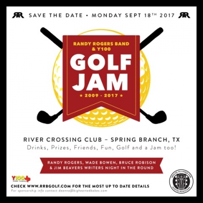 Randy Rogers Band's 9th Annual Golf Jam And Concert Slated For September 18, 2017