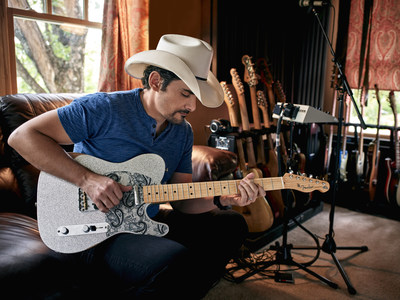 Brad Paisley Joins Fender Artist Signature Series With Brad Paisley Road Worn Telecaster Guitar