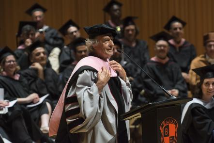 Guitarist And Composer John McLaughlin Receives Honorary Degree At Berklee's Campus In Valencia, Spain