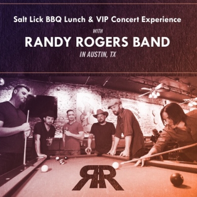 Randy Rogers Band Launches Austin, TX "Hang Out And Have Lunch" Auction Package Benefitting The Musicares Foundation