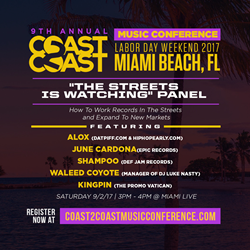 "The Streets Is Watching" Panel Announced For Coast 2 Coast Live Music Conference 2017
