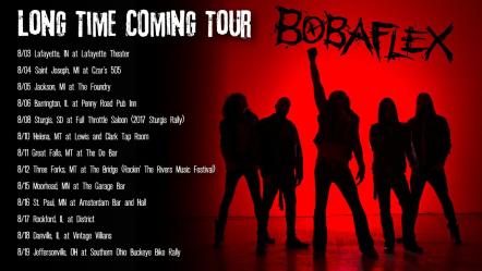 Bobaflex Announce Their "Long Time Coming Tour"; New Album "Eloquent Demons" Coming August 25, 2017