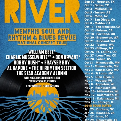 Three Generations Of Delta Musicians Spanning Blues, Soul And Hip Hop Come Together For "Take Me To The River" Tour This Fall