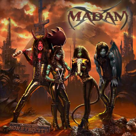Legendary Detroit Hard Rockers Madam X Set To Release Their Long-Awaited Sophomore Album 'Monstrocity' Oct. 31