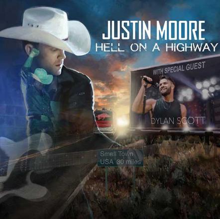 Justin Moore Announces "Hell On A Highway Tour"