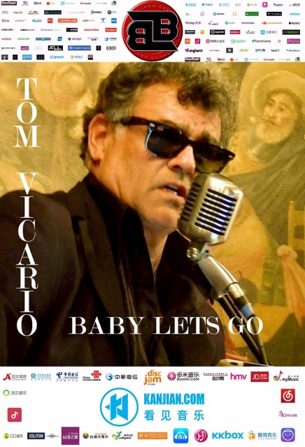 Lehigh Valley Recording Artist Tom Vicario Releases "Baby Lets Go" To The Asian Music Market Via Bongo Boy Records Asia
