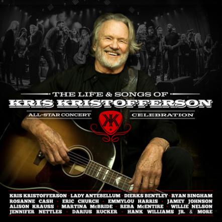 CMT & Blackbird Presents "The Life & Songs Of Kris Kristofferson" Concert Film & Audio Recordings Premiering October 27