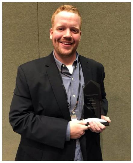 Lonesome River Band's Jesse Smathers Honored With IBMA Momentum Vocalist Of The Year Award