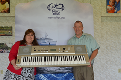 Yamaha Donates Keyboards To Support Mission Of Mercy Ships Sailing Hospitals