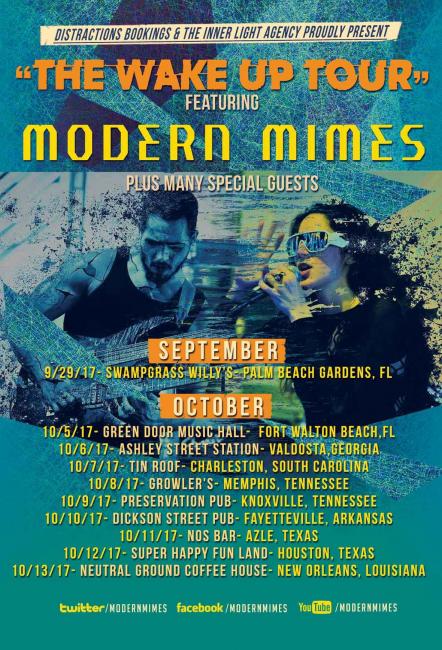 Modern Mimes Announces "The Wake Up Tour"