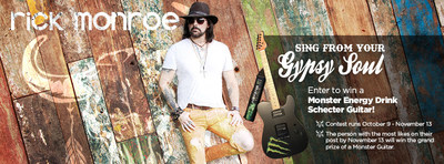 Rick Monroe Launches "Gypsy Soul" Contest