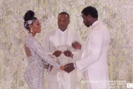 Gucci Mane And Keyshia Ka'oir Get Married On 'The Mane Event' (BET)
