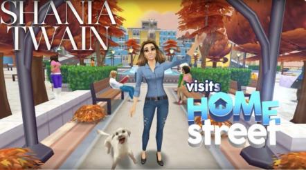 Canadian Country Music Superstar Shania Twain To Appear As A Special Guest Character In HOME STREET Mobile Game