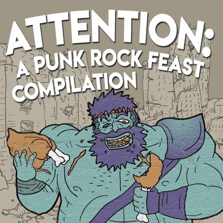 Wiretap Records Releases Quarterly Charity Compilation ATTENTION! A Punk Rock Feast Compilation, 100% Proceeds Going To The ACLU
