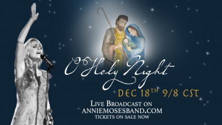 Award-Winning Annie Moses Band Releases Christmas Singles, "O Holy Night," "Carol Of The Bells"