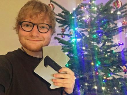 Ed Sheeran Takes Home The Christmas UK No 1 Single With "Perfect"!