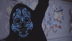 Outline Montreal's Sound Reactive Led Mask Exceeds Funding Goal On Kickstarter, Raising Over $140k
