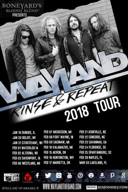 Wayland Announce Initial Tour Dates For 2018
