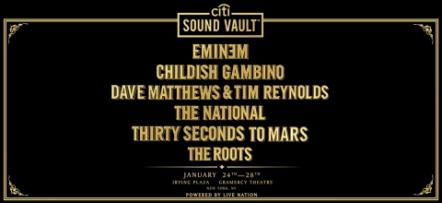 Citi Presents Exclusive Citi Sound Vault Concerts In NYC For Cardmembers During The Biggest Week In Music