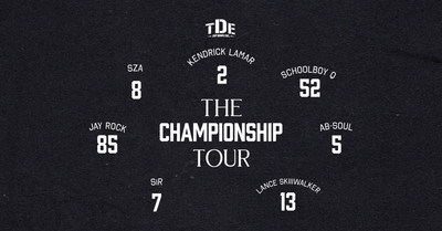 Hip-Hop Powerhouse Top Dawg Entertainment Announces First Ever Full Label Tour With Kendrick Lamar, SZA, Schoolboy Q, Jay Rock And More