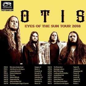 Southern Rockers Otis To Tour Europe & US In Support Of New Album "Eyes Of The Sun"
