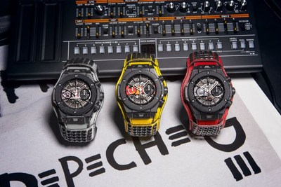 Hublot And Depeche Mode To Release A Collector's Edition Series Of 55 Unique Big Bang Watches To Benefit Charity: Water, Inspired By Each Of The Band's 55 Singles