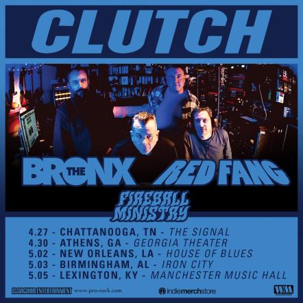 Clutch Announce Spring Headline Tour Dates