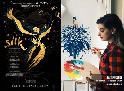 Princess Cruises Unveils Artwork For Newest Stephen Schwartz Production "The Secret Silk"