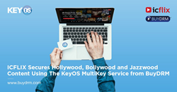ICFLIX Secures Hollywood, Bollywood And Jazzwood Content Using The Keyos Multikey Service From BuyDRM