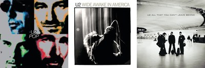 U2: Vinyl Reissues Coming Soon ▪ Pop ▪ Wide Awake In America ▪ All That You Can't Leave Behind