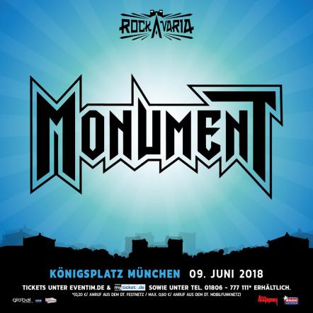 UK's Monument Confirmed For Germany's Rockavaria Festival 2018