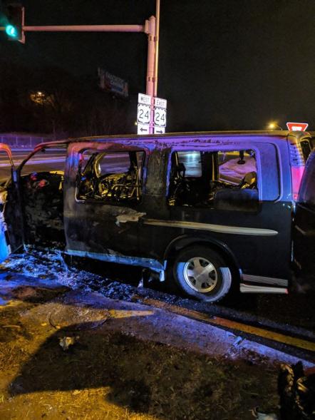 Sleep Signals Tour Van Explodes Into Flames While On The Road