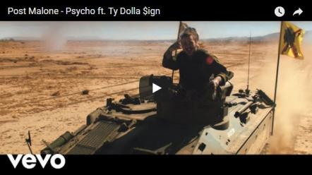 Post Malone Releases "Psycho" Music Video Featuring Ty Dolla $ign