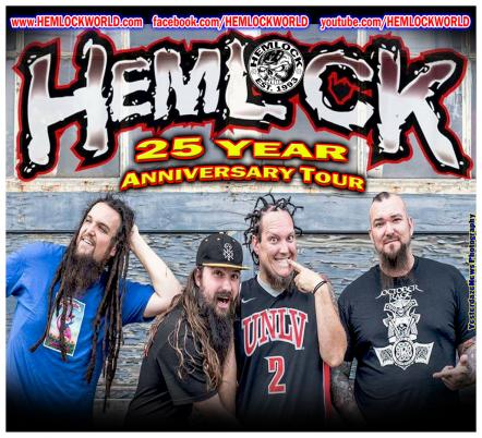 Hemlock Announce 25 Year Anniversary Tour With SevidemiC!