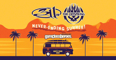 311 And The Offspring Announce Co-Headline 'Never-Ending Summer Tour' With Special Guests Gym Class Heroes